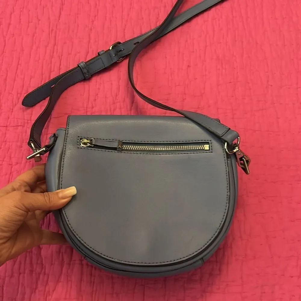 Rebecca Minkoff Elegant genuine leather blue Crossbody Bag